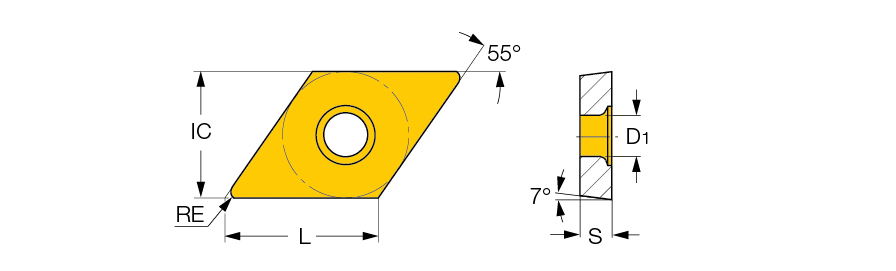 DCMT 3-1-PF IC804