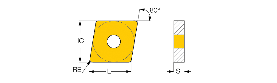 CNMG 643-M3P IC830