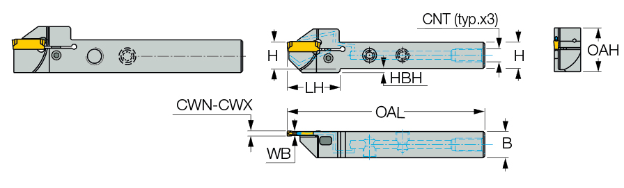 DGTL 12.7B-2D24-JHP-SL
