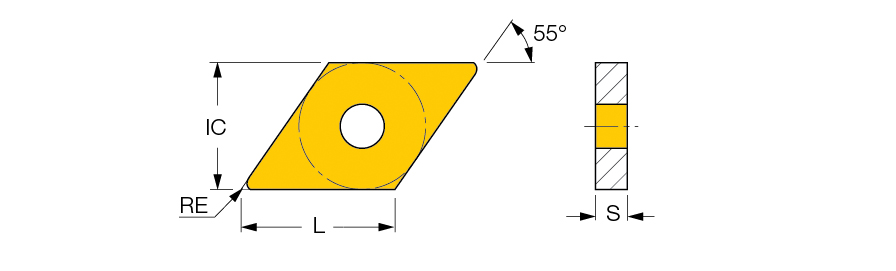 DNMG 332-F3S IC804