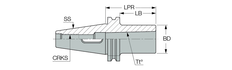 DIN69871 50 MT2X 60