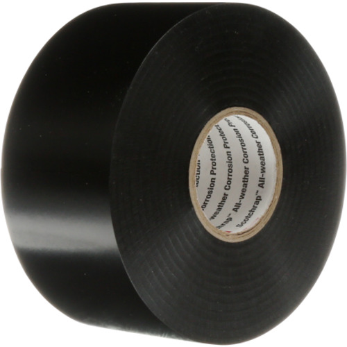 3M Scotchrap Vinyl Corrosion Protection Tape 50 3″ × 100 ft Unprinted Black