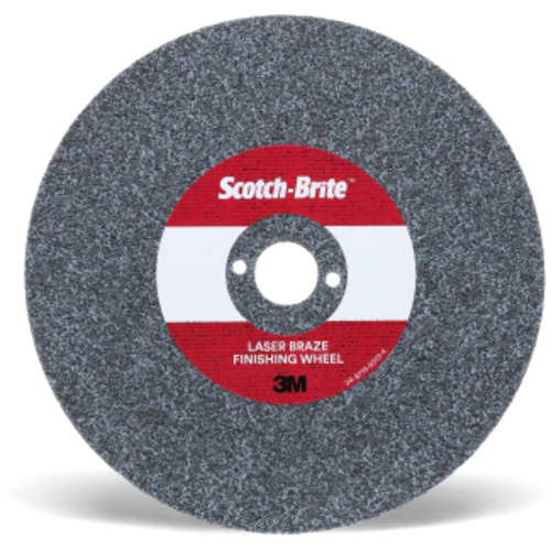 Scotch-Brite Laser Braze Finishing Wheel 8″ × 2.7mm × 1″