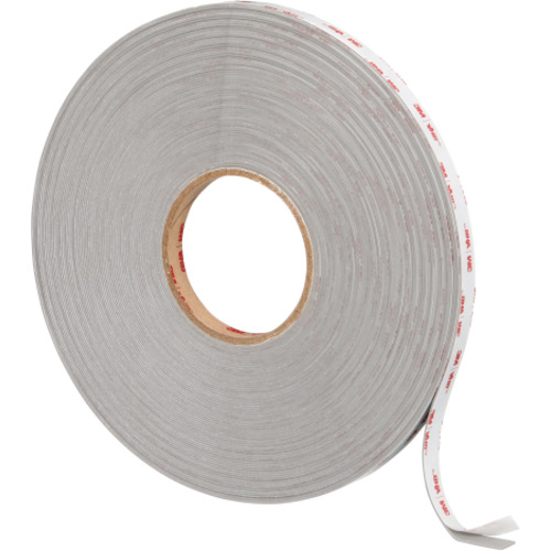 3M Vinyl Foam Tape 4508 Black 1/2″ × 36 yd 125 mil