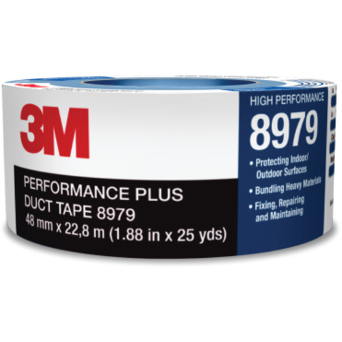3M Performance Plus Duct Tape 8979N (Nuclear) Red 96 mm × 54.8 m 12.1 mil